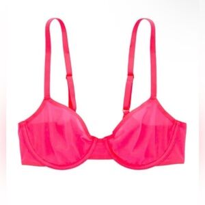 SMOOTHEZ by Arie Mesh Unlined Bra | Hot Pink | Multiple Sizes - NWT